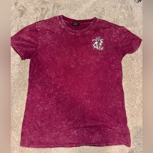 Zumiez Maroon Short Sleeve Tee